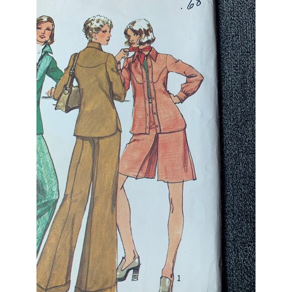 Simplicity Misses Jacket Shorts Pants Sewing Pattern sz 10 5931 - uncut - Picture 10 of 11